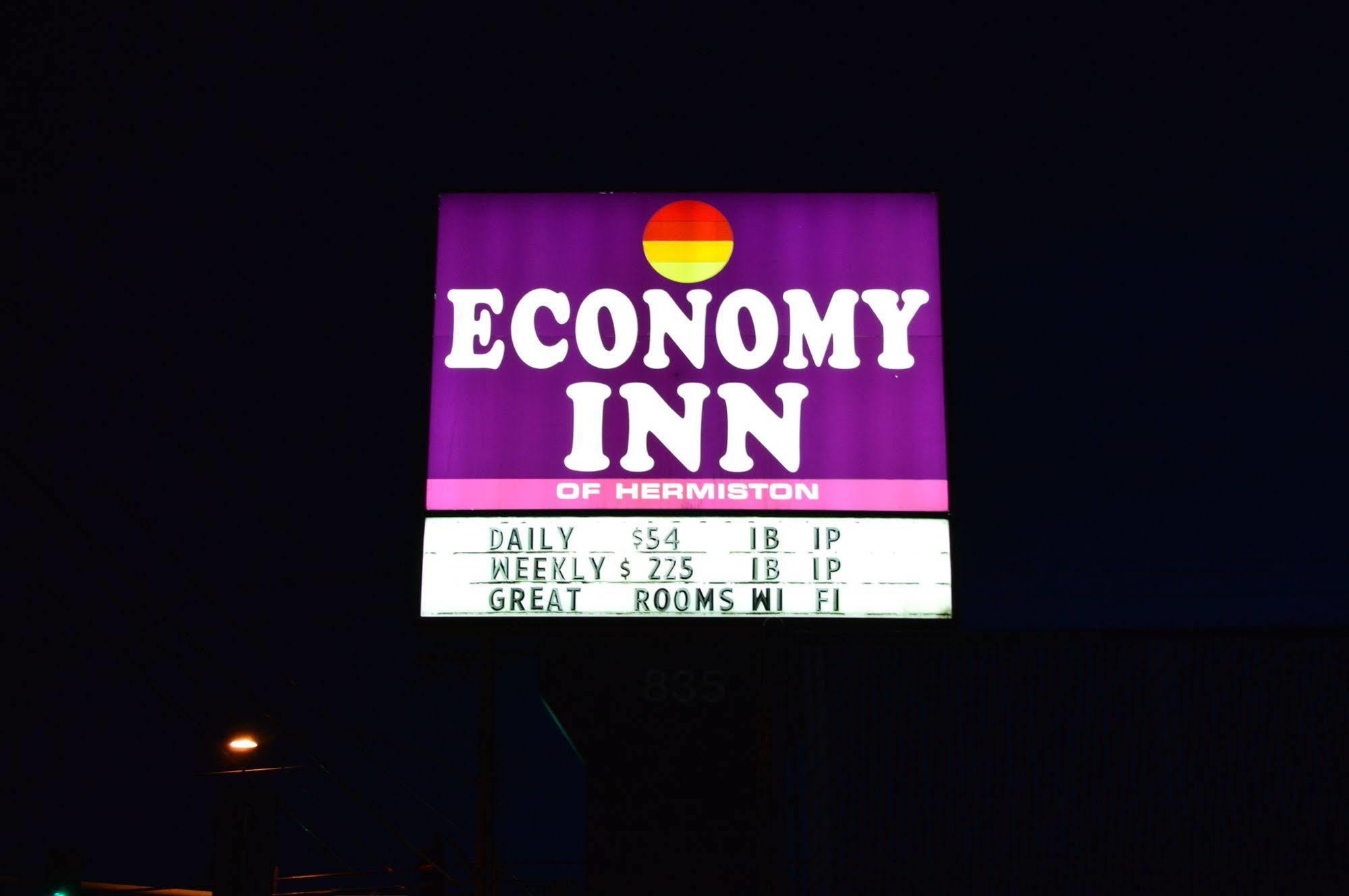 Economy Inn Хермистон Экстерьер фото